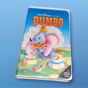 Rare still sticker sealed black diamond Walt Disney’s Dumbo VHS tape